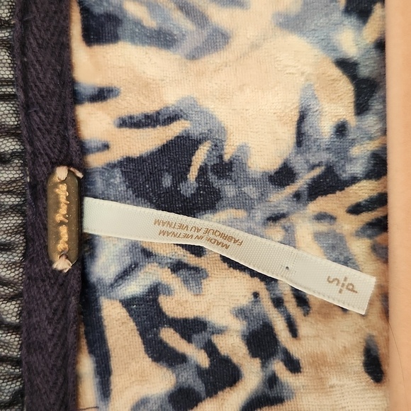 FREE People | EUC Go Get Em Top Blouse Crushed Velvet Size S - Picture 7 of 11